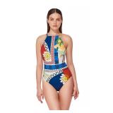 Gottex One-Piece Swimsuit Size 12 Positano-Multi