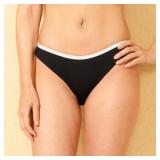 Shade  Shore Bikini Bottom BlackWhite L