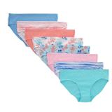 Hanes Girls Hipster Underwear Size 12 8-Pack
