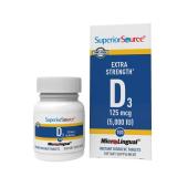 Superior Source Vitamin D3 100ct Sublingual