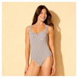 Shade  Shore One Piece Swimsuit L Brown...