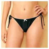 Wild Fable Bow Bikini Bottom Black M