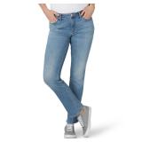 Lee Womens Jeans Size 6 Mid Rise Straight Anchor