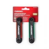 Husky 17-Piece Mini Folding Hex Key Set SAEMM