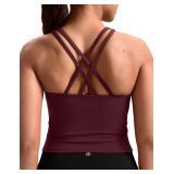 HeyNuts Sports Bra Size S Zeal Longline Cassis