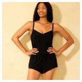 Shade  Shore Womens Swim Romper One Piece XS