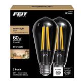 Feit Electric Vintage Edison LED Bulb, 5.5W