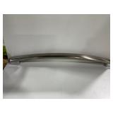 Curved Brushed Nickel Cabinet Pull - Open Box