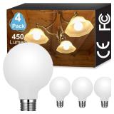 Vinaco G25 LED Globe Bulbs 2700K 4-Pack