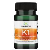 Swanson Vitamin K-1 100 mcg 100 Tabs