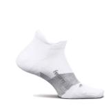 Feetures Unisex Golf Max Cushion No Show Tab White