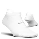 Feetures Ultra Light Ankle Sock, White, S