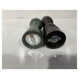 Cole and Mason Salt  Pepper Mill Set - GreenBrown