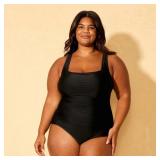 Shade  Shore Womens Small Tummy Control Swimsuit