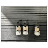 Set of 3 Amber LED Turn Signal Bulbs $15.00