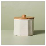 17 Fl Oz Small Stoneware Canister Sour