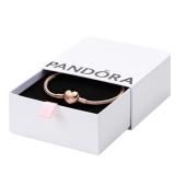 PANDORA Heart Clasp 8.5" GIFT BOX Snake Chain