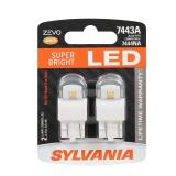 SYLVANIA 7443 ZEVO Amber LED Bulbs 2 Pack