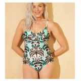 Shade  Shore Cross Front One Piece Swimsuit...