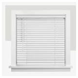 CHICOLOGY Cordless Vinyl Blind 22W x 84H White