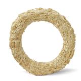 FloraCraft 18 Natural Straw Wreath Form