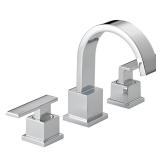 Delta Vero Chrome Bath Faucet 3 Hole 8" Widespread