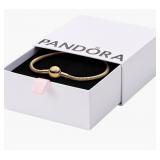 PANDORA 7.5" Gold plated Moments Snake Chain