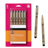 SAKURA Pigma Micron Fineliner Pens 12 Tip Size