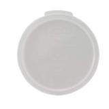 Winco Round Food Storage Lid Medium White