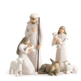 Willow Tree 6 piece Nativity Sculpted Hand Painted