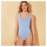 Andie Swim Flamengo One Piece Swimsuit Lavender M