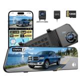 AZDOME PG17 Pro 4K 2 Mirror Dash Cam Rear View