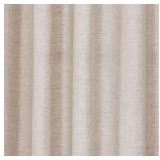 54"x84" Light Filtering Linen Window Curtain Panel