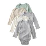 Butterblu Blake 5 Pack Long Sleeve Bodysuits? 100%