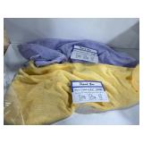 Turbie Twist Hair Towel Set Purple and Yellow