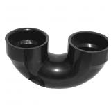 NIBCO 2 ABS DWV Return Bend Hub 5-Pack