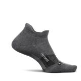 Feetures Unisex Golf Max Cushion No Show Tab Gray