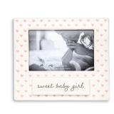 DEMDACO Sweet Baby 8.5x7.5 Ceramic Photo Frame