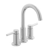 Dorind 8 in. Widespread Double Handle High Arc