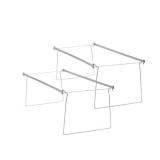 Smead Letter Size Steel Hanging File Frames 2-Pack