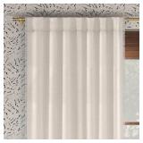 Threshold 50x84 Blackout Curtain Panel Ivory