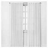 Threshold 54x95 Linen Light-Filtering Curtain...