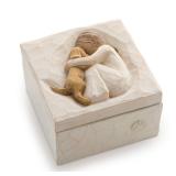 Willow Tree Keepsake Box 3x3 True Truly a Friend