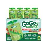 GoGo SqueeZ Apple Fruit Pouches 3.2 oz 32ct