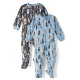 The Childrens Place 2-Pack Fleece Pajamas 4T Bear