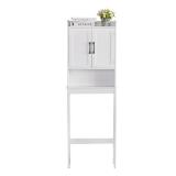 Veikous HP0904-06WH Over-Toilet Storage Shelf...