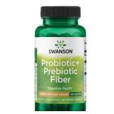 Swanson Prebiotic Probiotic Fiber 60 Capsules