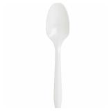 Genuine Joe GJO20002 Polypropylene Spoon White