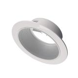 Nicor 6-inch Recessed Baffle Trim White