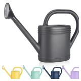 Gegemaoyi 1 Gallon Watering Can Gray
